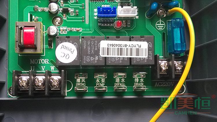 凱美恒冷風機變頻器接線圖 <a href=http://www.ksccm.com.cn target='_blank'>凱美恒</a><a href=http://www.ksccm.com.cn/22.html target='_blank'>冷風機</a>變頻器接線圖